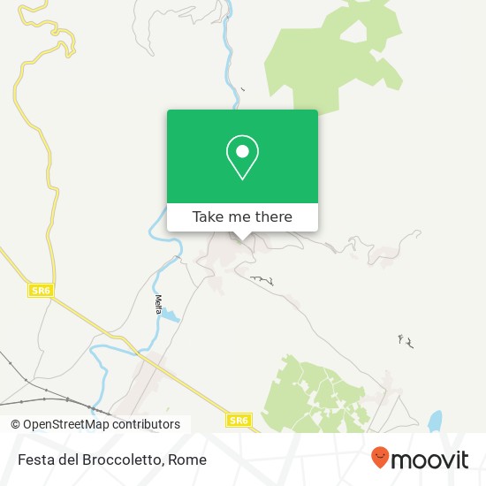 Festa del Broccoletto map