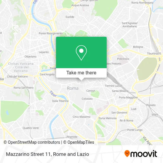 Mazzarino Street 11 map