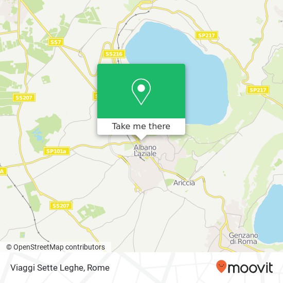 Viaggi Sette Leghe map