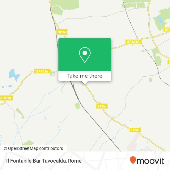 Il Fontanile Bar Tavocalda map