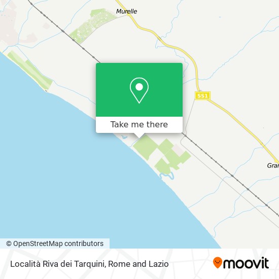 Località Riva dei Tarquini map