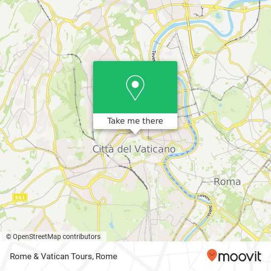Rome & Vatican Tours map