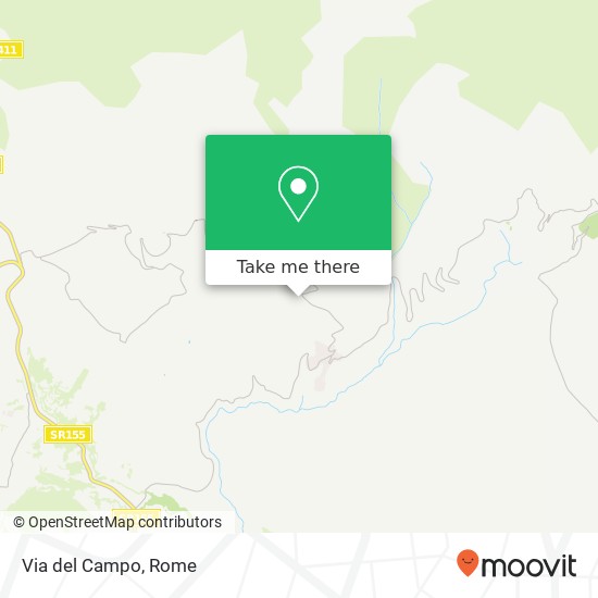 Via del Campo map