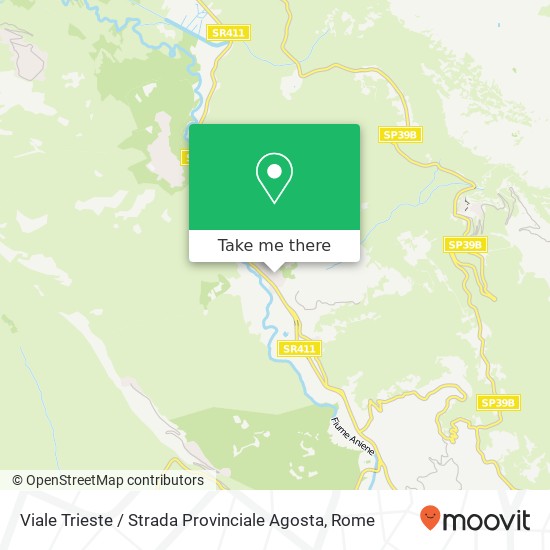 Viale Trieste / Strada Provinciale Agosta map