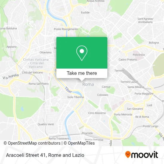 Aracoeli Street 41 map