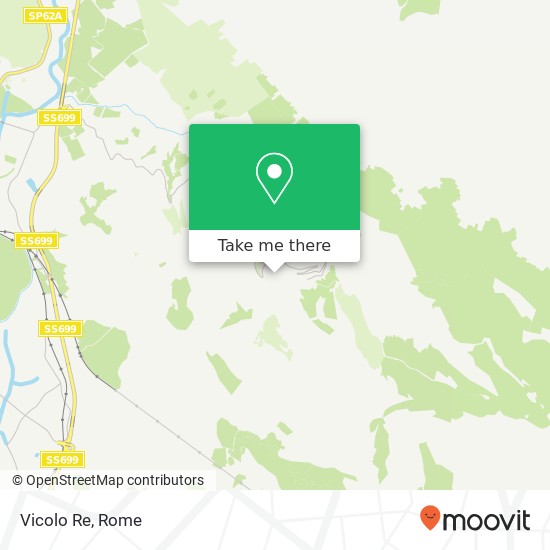 Vicolo Re map