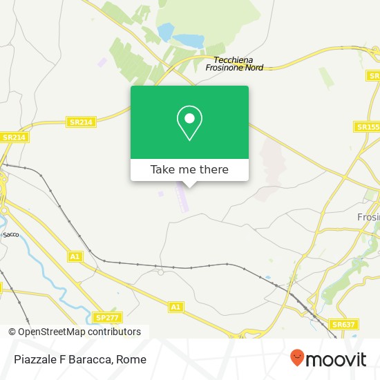 Piazzale F  Baracca map