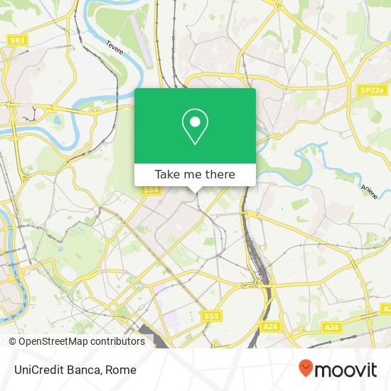 UniCredit Banca map