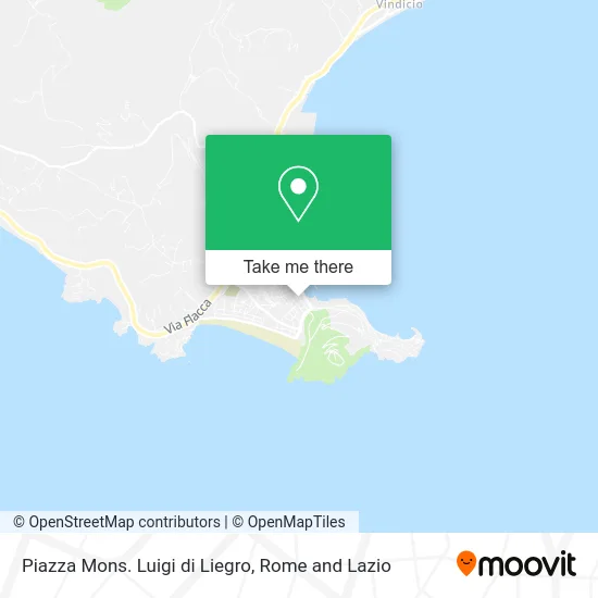 Piazza Monsignor Luigi di Liegro map