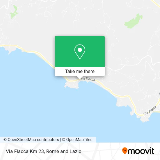 Flacca Road Km 23 map