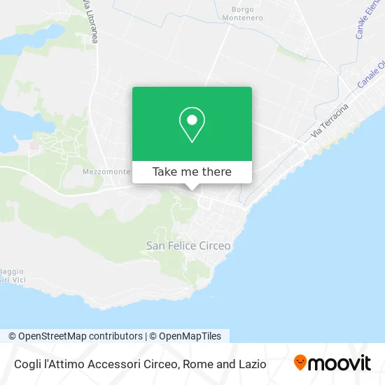 Seize the Moment Circeo Accessories map