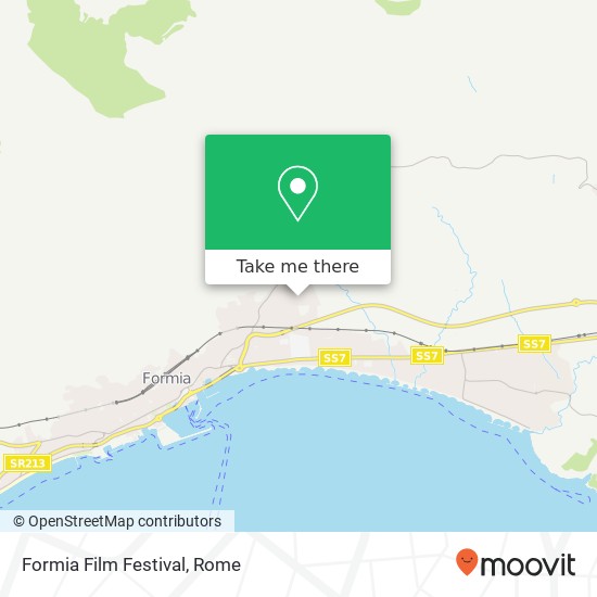 Formia Film Festival map