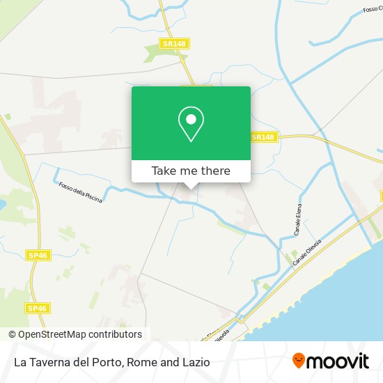 La Taverna del Porto map
