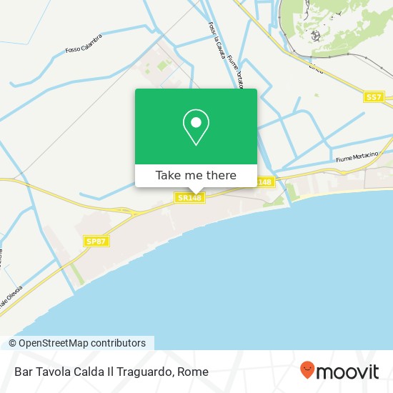 Bar Tavola Calda Il Traguardo, Strada Regionale Pontina 04019 Terracina map