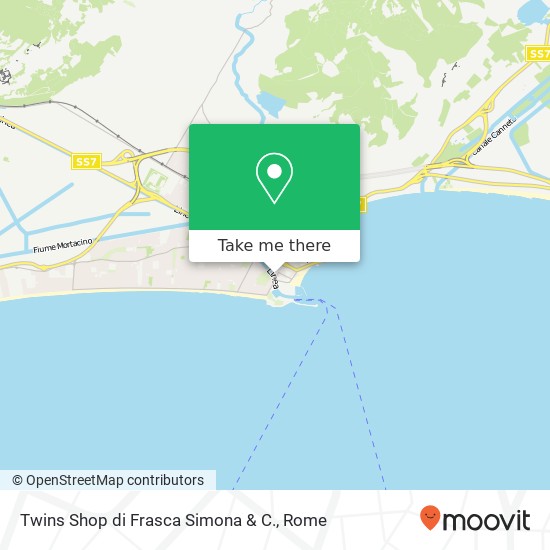 Twins Shop di Frasca Simona & C., Via Lungo Linea Pio VI, 10 04019 Terracina map
