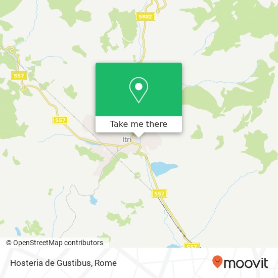 Hosteria de Gustibus, Via della Repubblica 04020 Itri map