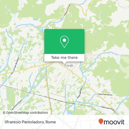 Ilfrantoio Pentoladoro, Via Giuseppe Garibaldi, 45 04022 Fondi map