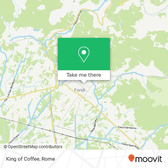 King of Coffee, Via Piero Gobetti, 31 04022 Fondi map