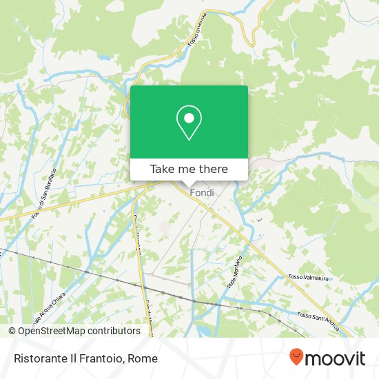 Ristorante Il Frantoio, Via Giuseppe Garibaldi, 45 04022 Fondi map