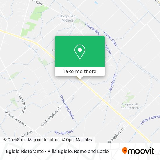 Egidio Ristorante - Villa Egidio map