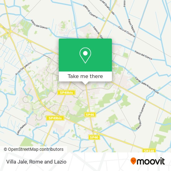 Villa Jale map