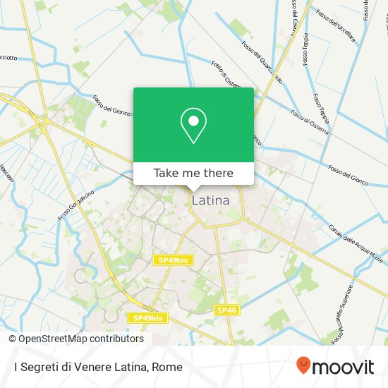 I Segreti di Venere Latina, Via Emanuele Filiberto, 109 04100 Latina map