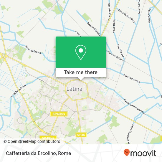 Caffetteria da Ercolino, Viale 24 Maggio, 32 04100 Latina map