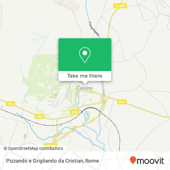 Pizzando e Grigliando da Cristian, Via Gemma De Bosis 03043 Cassino map