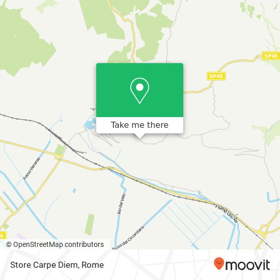 Store Carpe Diem, Via Piagge Marine, 119 04018 Sezze map