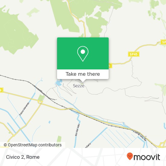 Civico 2, Via Guglielmo Marconi 04018 Sezze map