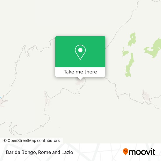 Bar da Bongo map