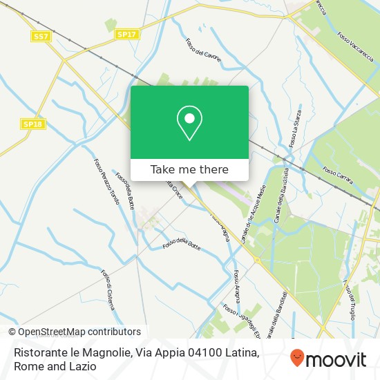 Ristorante le Magnolie, Via Appia 04100 Latina map