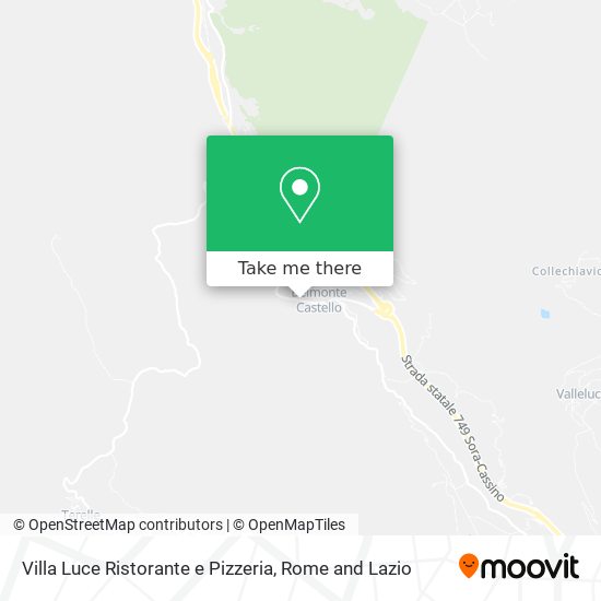 Villa Luce Ristorante e Pizzeria map