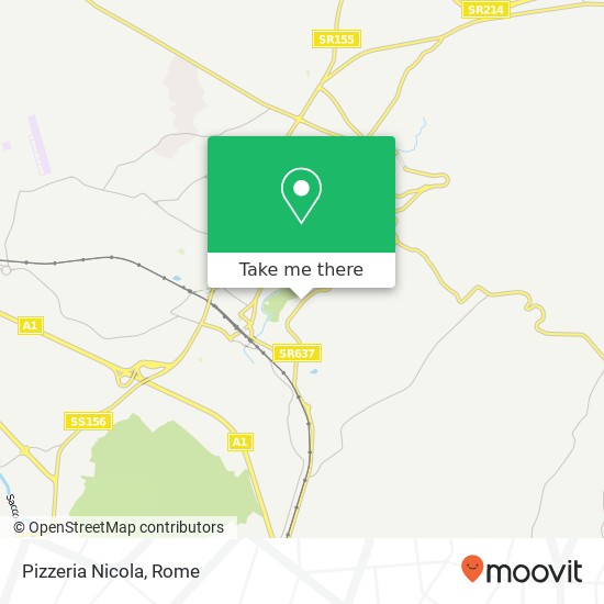 Pizzeria Nicola, Viale America Latina, 180 03100 Frosinone map