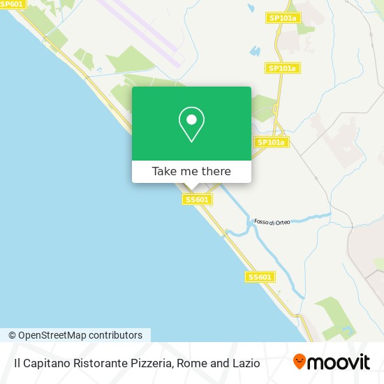 Il Capitano Ristorante Pizzeria map