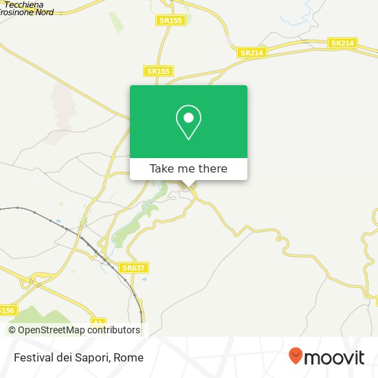 Festival dei Sapori, Via Alcide De Gasperi, 6 03100 Frosinone map