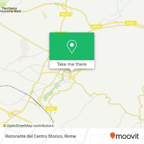 Ristorante del Centro Storico, Via del Plebiscito, 32 03100 Frosinone map