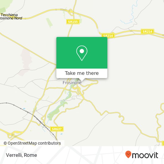 Verrelli, Via Giordano Bruno, 96 03100 Frosinone map