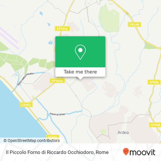 Il Piccolo Forno di Riccardo Occhiodoro, Via Mar Tirreno, 15 00071 Pomezia map