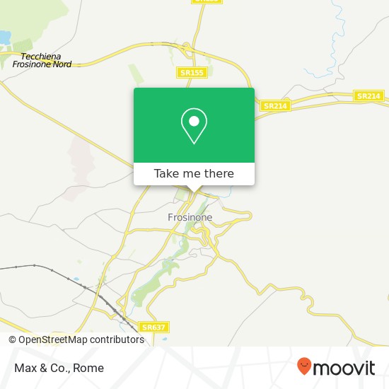 Max & Co., Via Aldo Moro, 14 03100 Frosinone map