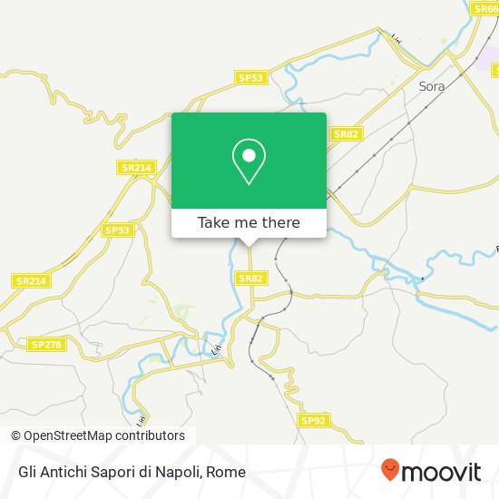 Gli Antichi Sapori di Napoli, Via Borgo San Domenico, 81 03036 Isola del Liri map