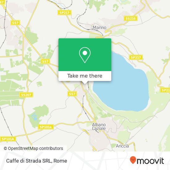 Caffe di Strada SRL, Corso della Repubblica, 7 00073 Castel Gandolfo map