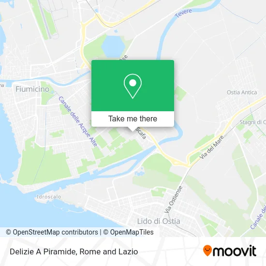 Delights at Pyramid map