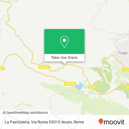 La Pastizzeria, Via Roma 03010 Acuto map
