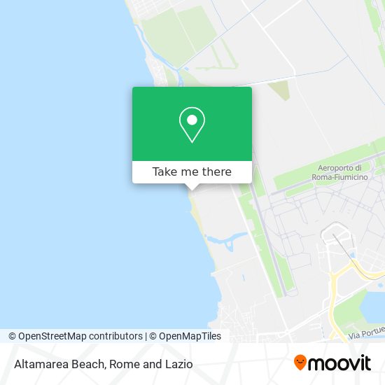 Altamarea Beach map