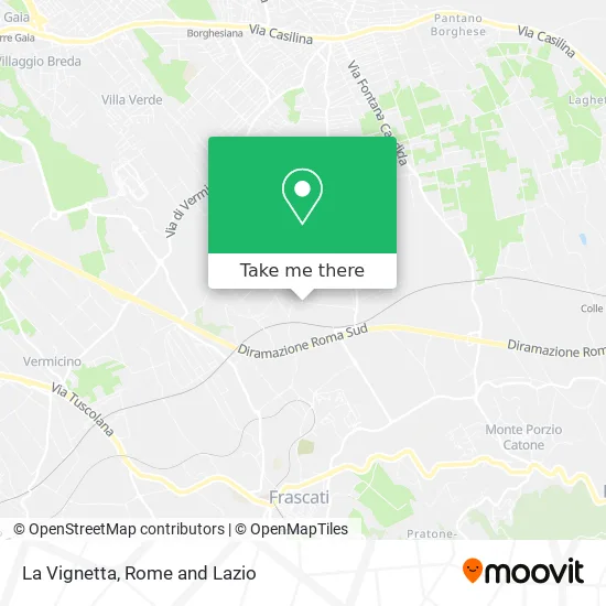 The Little Vineyard map