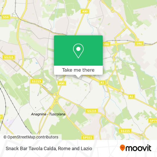 Snack Bar Tavola Calda map