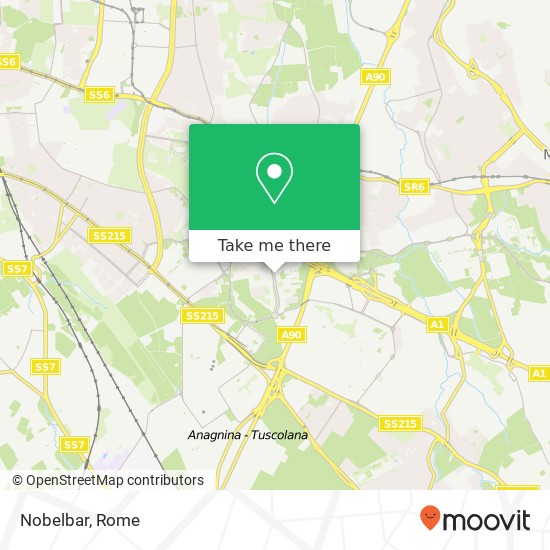 Nobelbar, Viale Antonio Ciamarra, 162 00173 Roma map