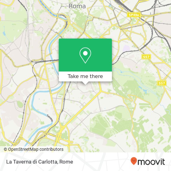 La Taverna di Carlotta, Piazza Giovanni da Triora, 5 00154 Roma map