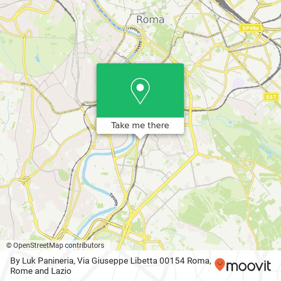 By Luk Panineria, Via Giuseppe Libetta 00154 Roma map